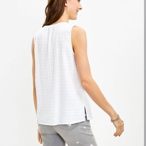 Pintucked Button Shell